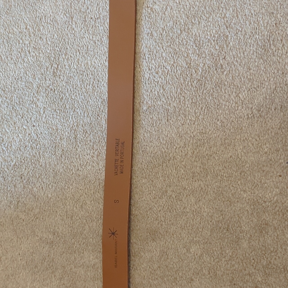 Isabel Marant leather tan belt, size S - Picture 6 of 11